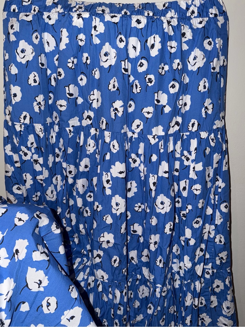 Zara Women’s Blue Floral Skirt